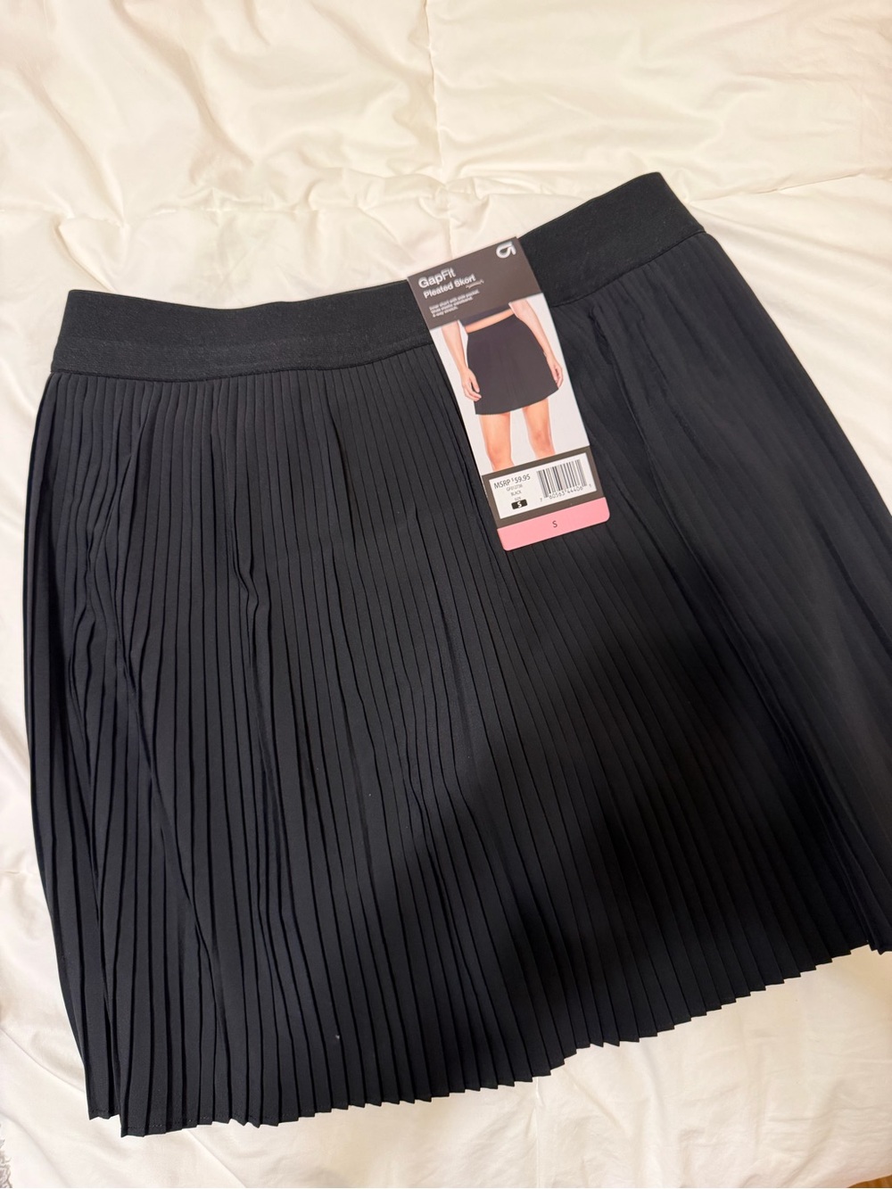 GAP Black Pleated Mini Skirt